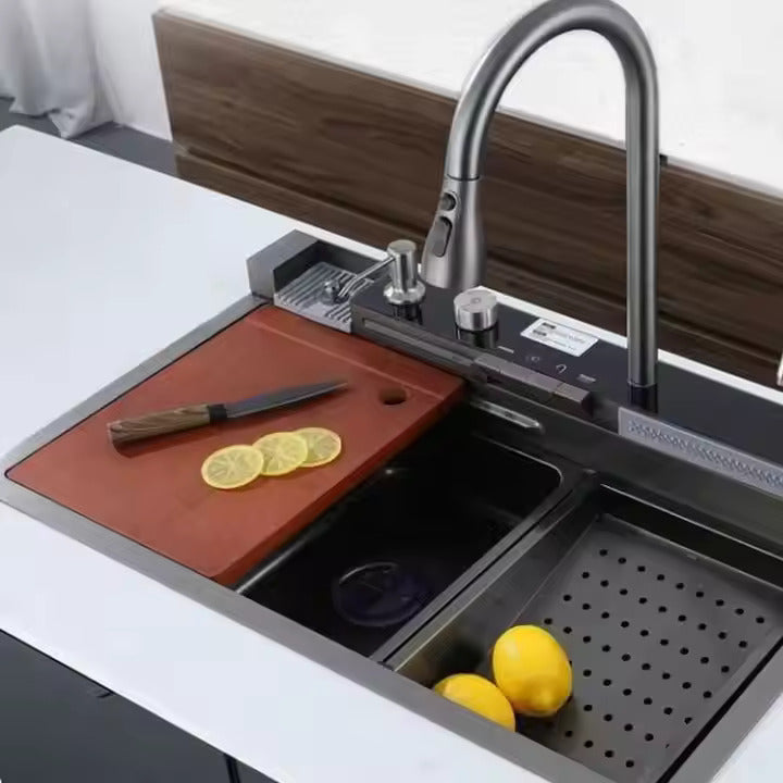 5 Button Piano Kitchen Sink